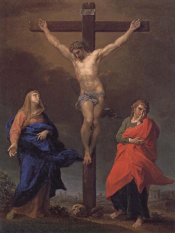 Pompeo Batoni The Cross of Christ, the Virgin and St. John s Evangelical